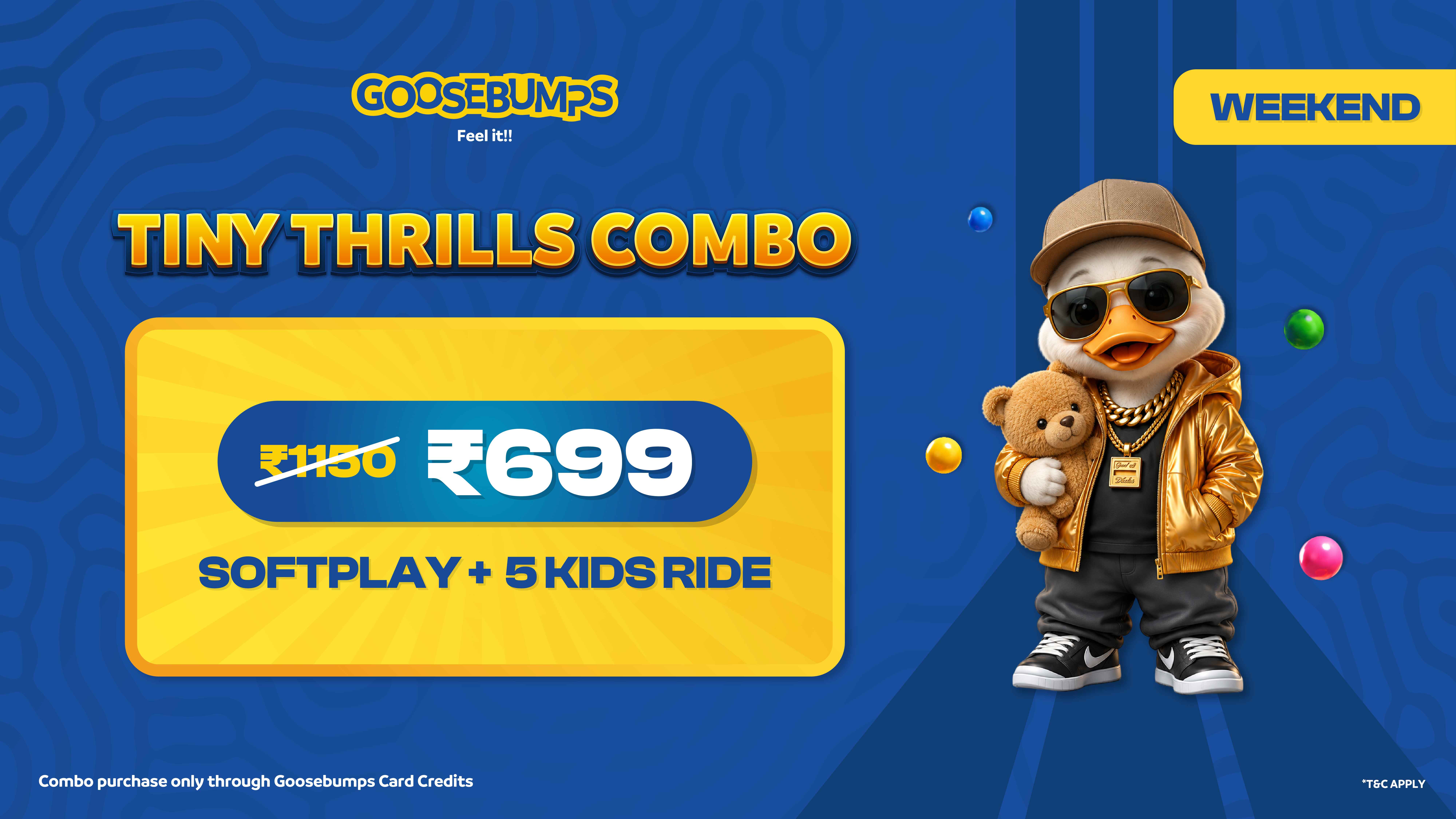 Tiny Thrills Combo - Weekend